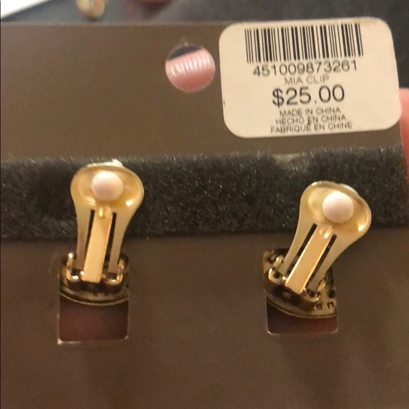 2/$25 Gorgeous Chico’s clip earrings - Picture 2 of 4